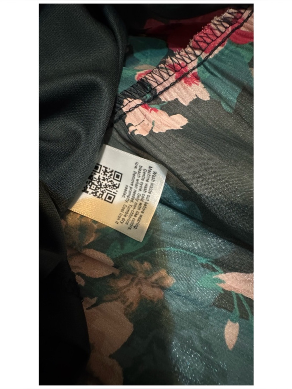 LC Lauren Conrad wrap floral print dress - Picture 15 of 15